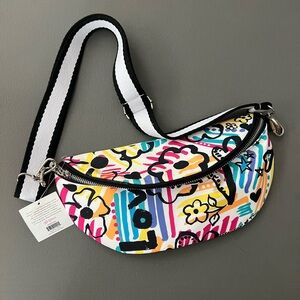 Brighton Graffiti Love Cross Body Belt  NWT